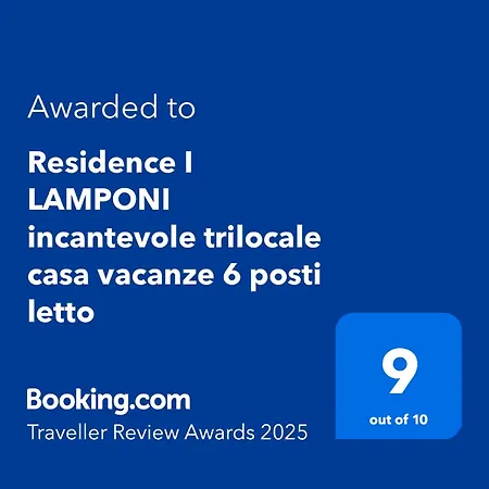 Διαμέρισμα I Lamponi Incantevole Trilocale 6 Posti Letto *